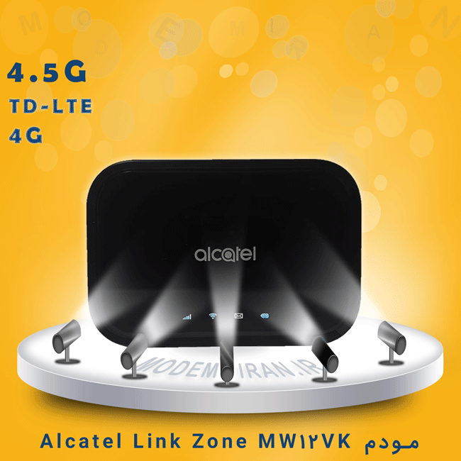 مودم جیبی آلکاتل 4.5G / TDLTE مدل Alcatel Link Zone MW12VK