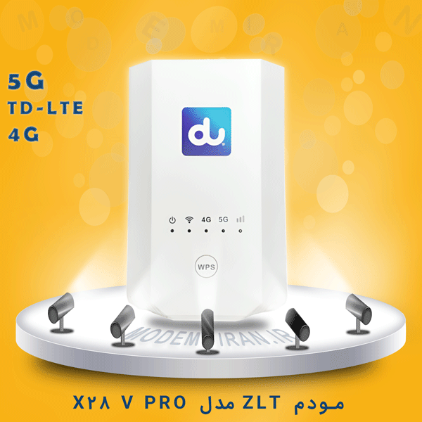 مودم TD-LTE / 5G مدل ZLT X28 V PRO کارکرده - استوک