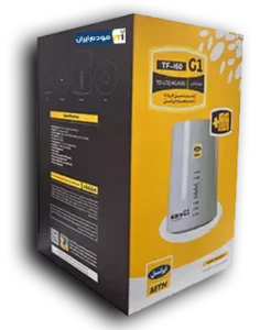 مودم رومیزی 4.5G / TD-LTE ایرانسل مدل TF-i60 G1 (سیم کارت + بسته آغازین)