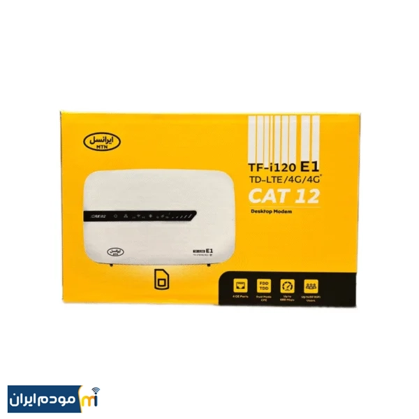 مودم 4.5G / TD-LTE ایرانسل Irancell مدل TF-I120-E1 آنلاک