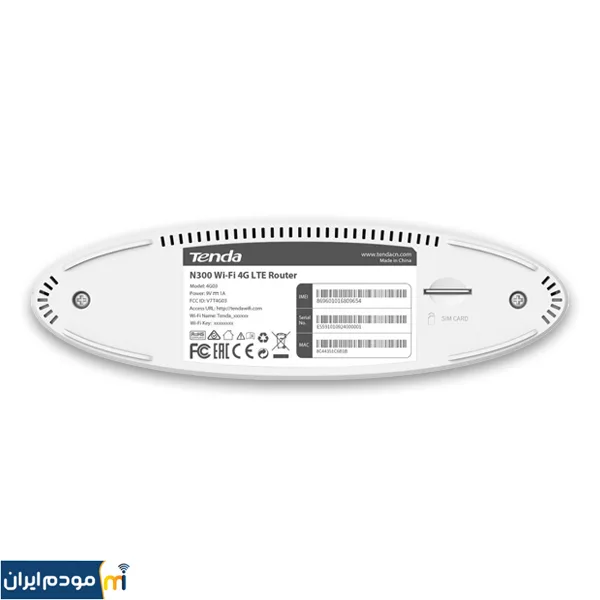 مودم 4G تندا Tenda مدل 4G03 N300 (کارکرده - استوک)