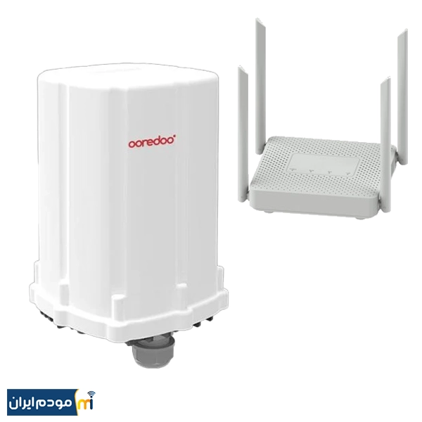 مودم بیرونی ZLT 5G مدل X10 + روتر Router ZLT W51 کارکرده - استوک