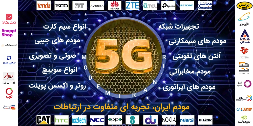 درباره ی ما ، مودم ایران ارتباط شما را برقرار می کنیم