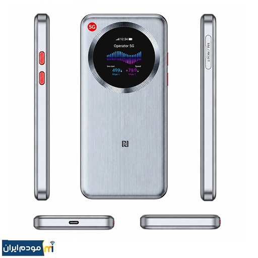 مودم جیبی 5G زد تی ای مدل ZTE U30 Pro