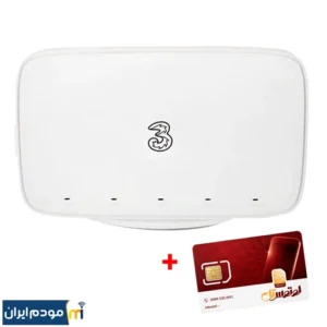 مودم 4.5G / TD-LTE سرکام Sercomm مدل LTE2122GR + سیمکارت لوتوس تل