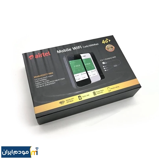 مودم جیبی 4G ایرتل مدل Airtel E5577 pro