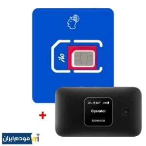 سیم کارت آبی ماز آپتل maze blue + مودم جیبی TDLTE / 4.5G هوآوی مدل E5785-330 به سفارش سویالینک Soyealink